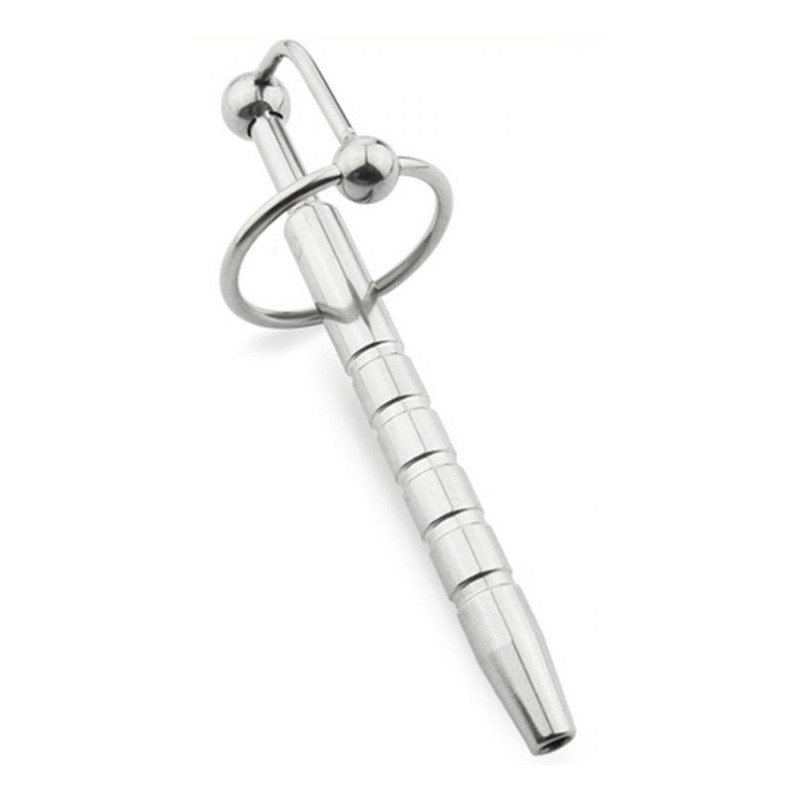 Generique Plug Penis percé Pen Strie 12cm - Diamètre 10mm